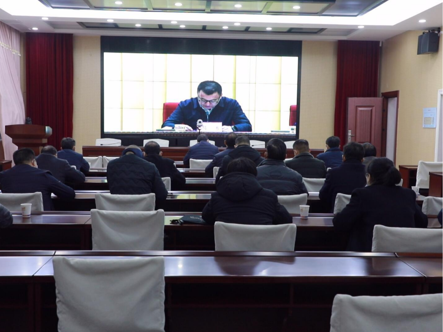 我县收看全省迎峰度冬能源保供视频会