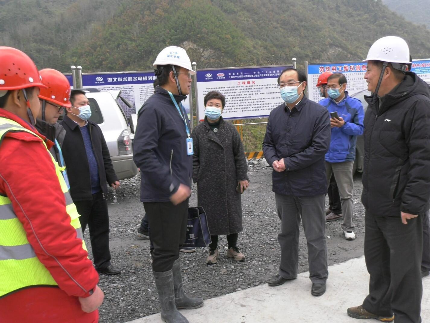 省水利厅来我县调研非法矮围专项整治