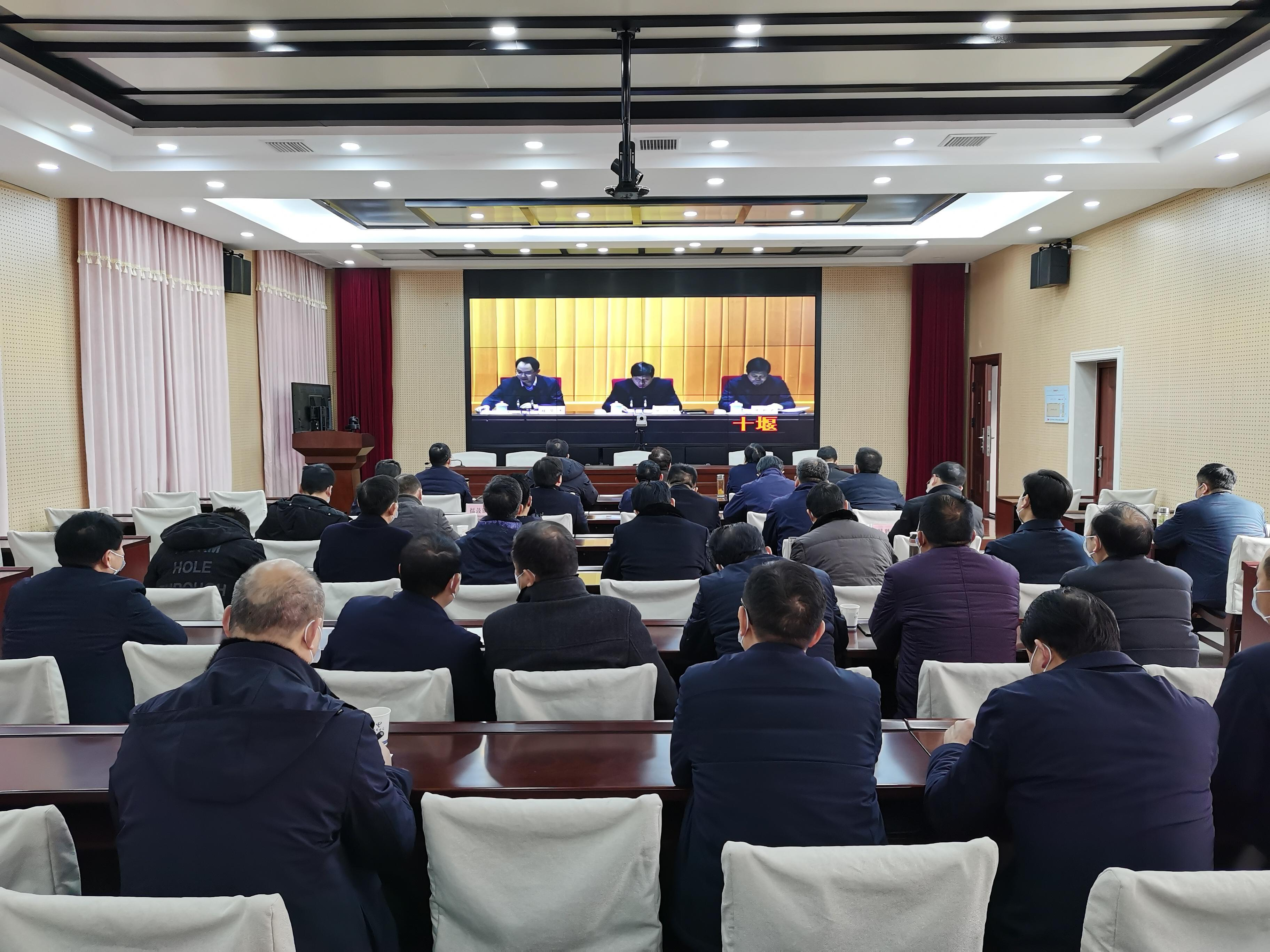 我县收看全市县(市、区)党委书记抓党建述职评议视频会