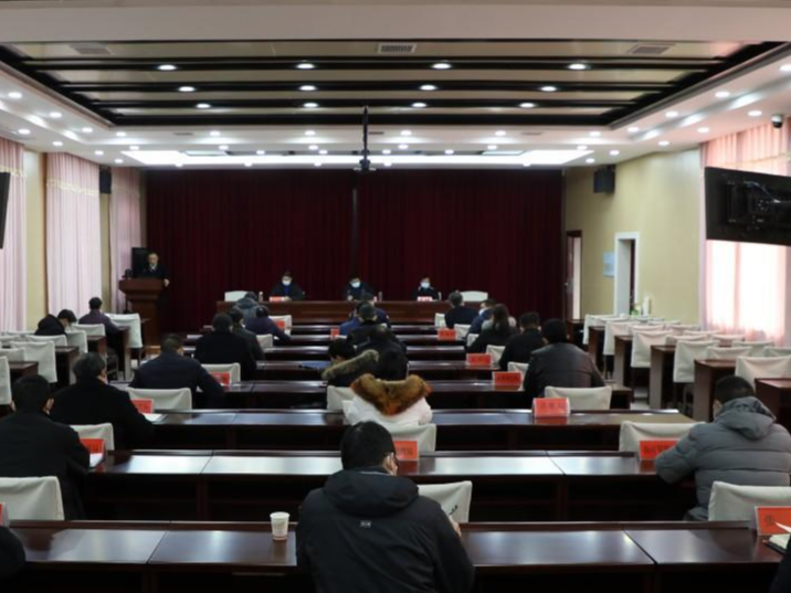 我县收看全国疫情防控工作电视电话会