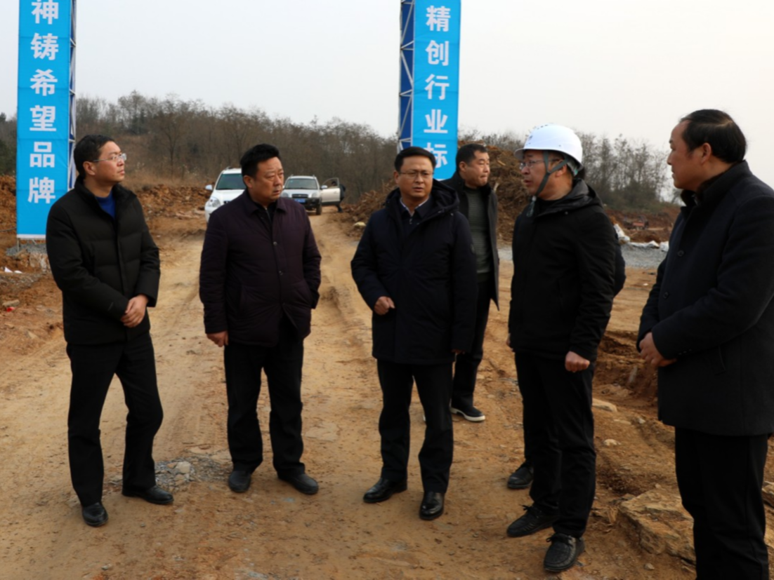 陈建平调研重点项目建设