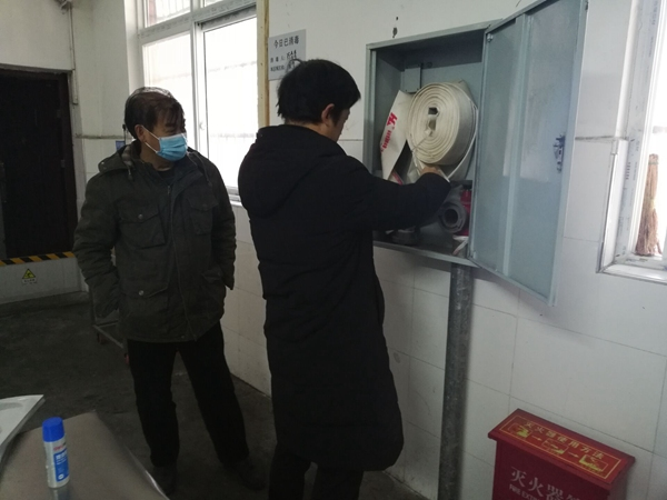 得胜中学抓实消防隐患排查