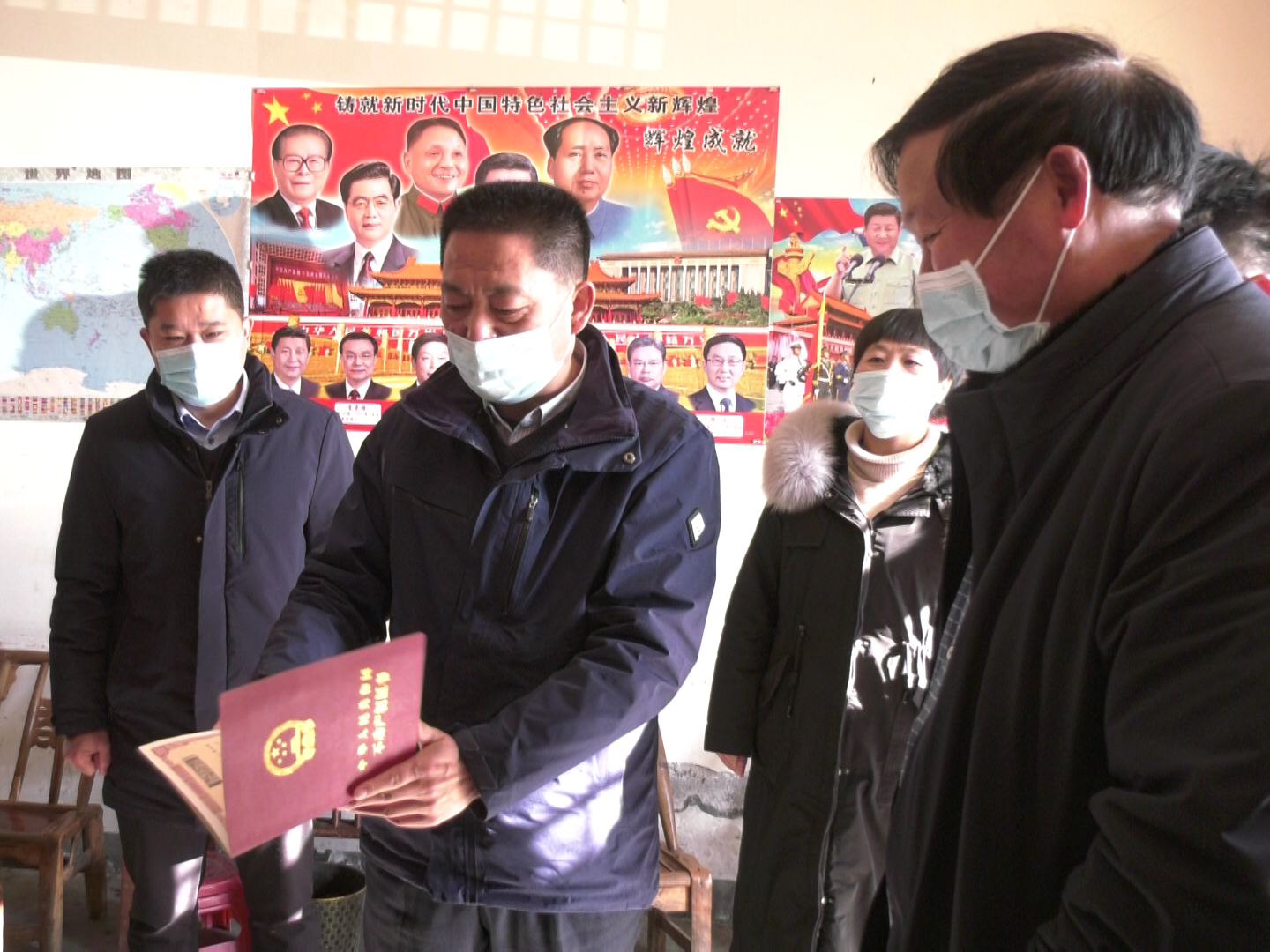 省易迁办来我县调研