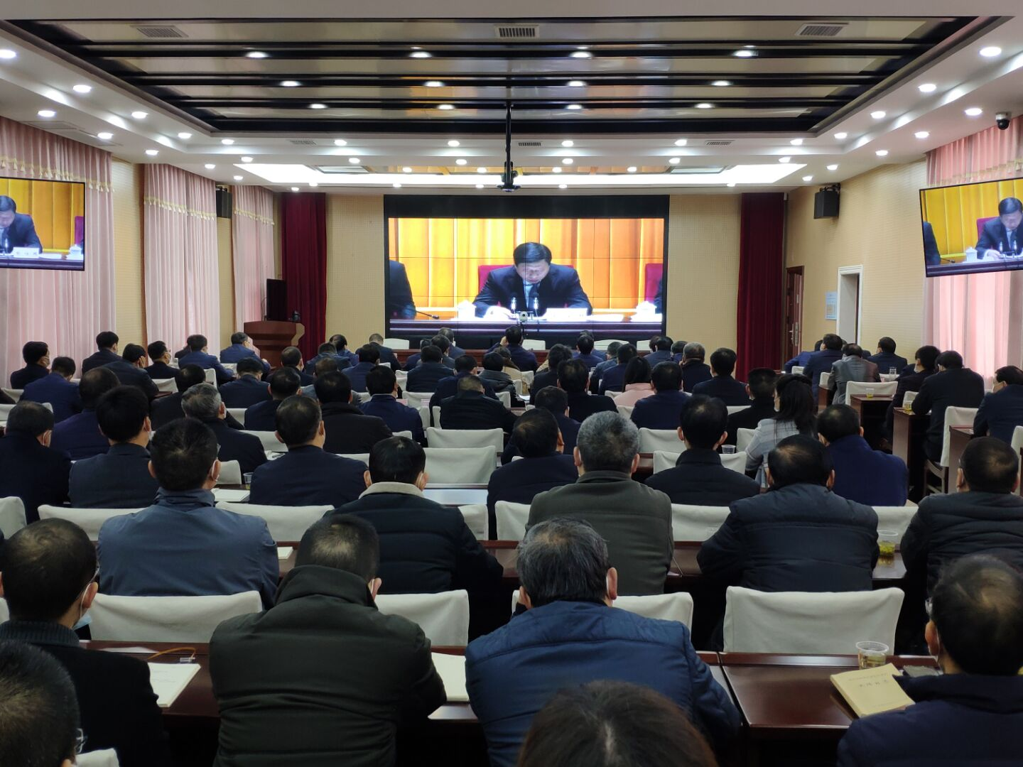 全市农村工作电视电话会议召开