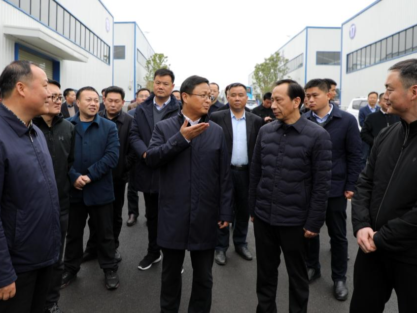 竹溪县考察团来我县考察