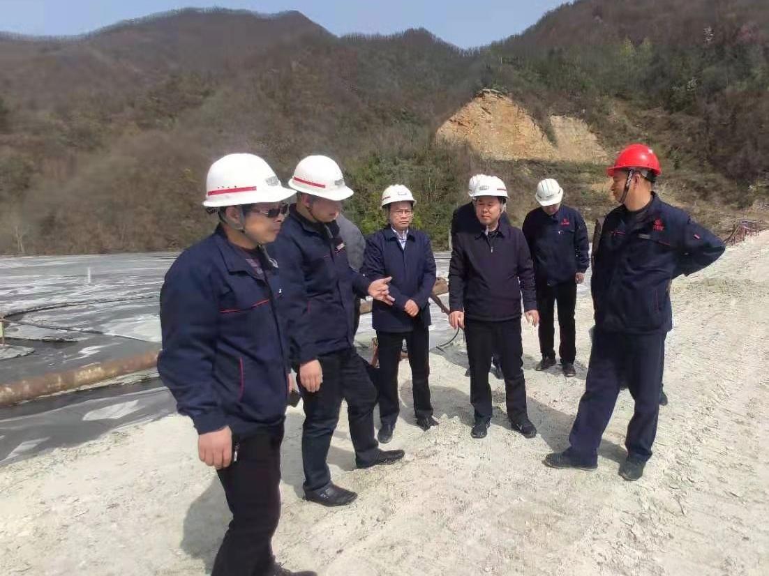 市生态环境局长夏涛来我县调研 