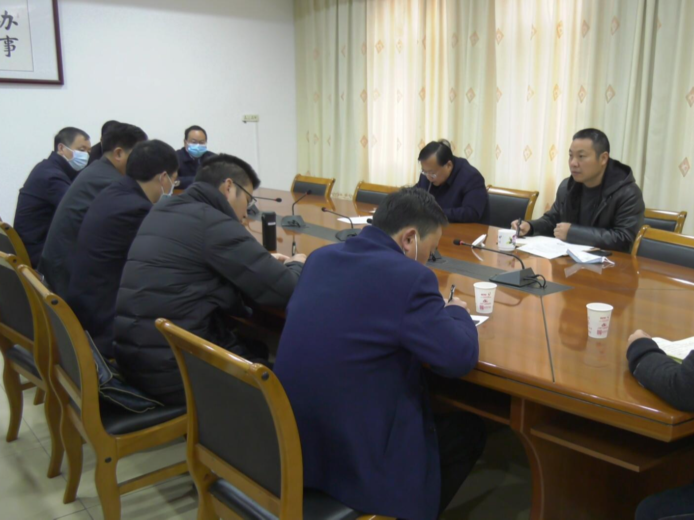 我县协调解决通用机场项目建设工作