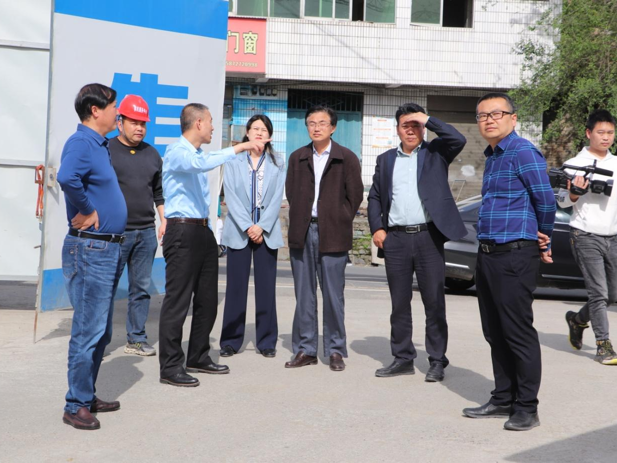 省水利厅副厅长郑应发来我县调研