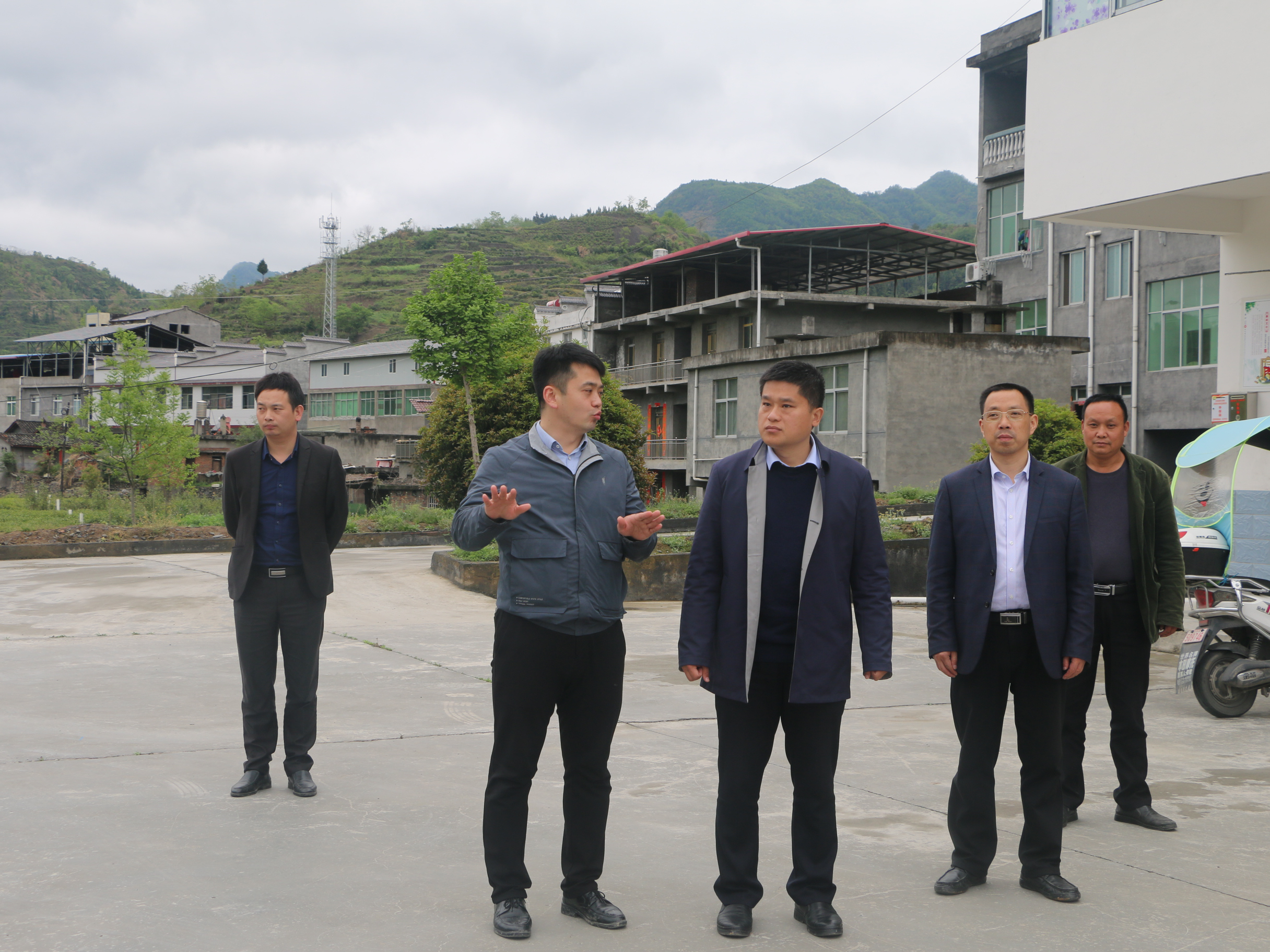 县领导调研村“两委”换届准备等重点工作