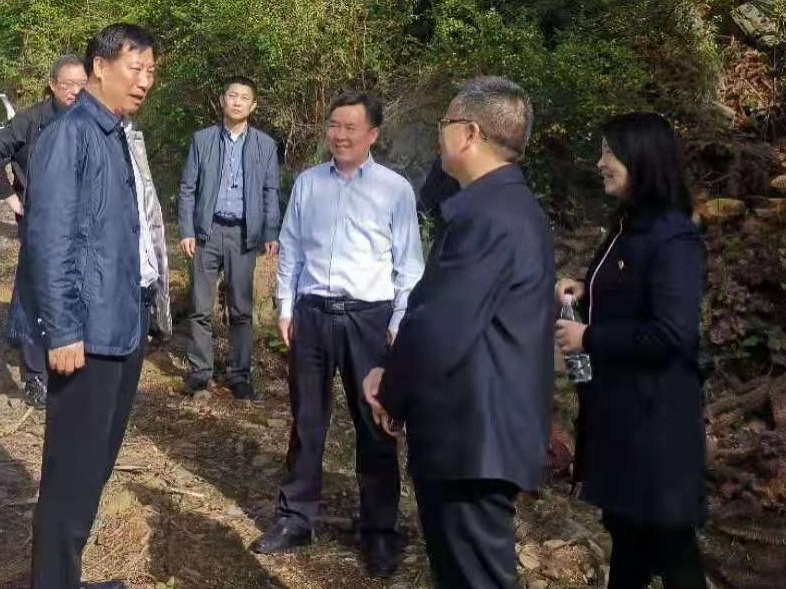 省生态环境厅巡视员李瑞勤来竹调研