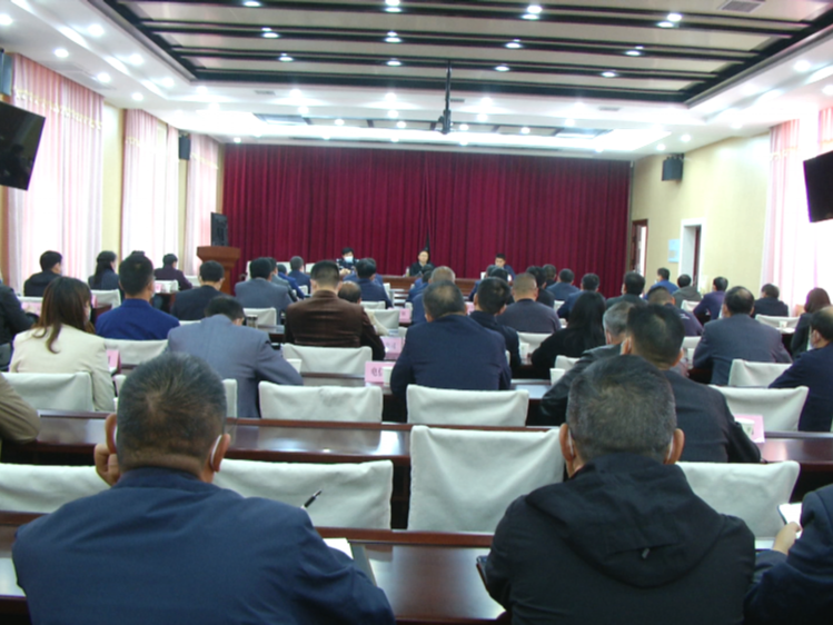 我县安排部署防汛抗旱工作