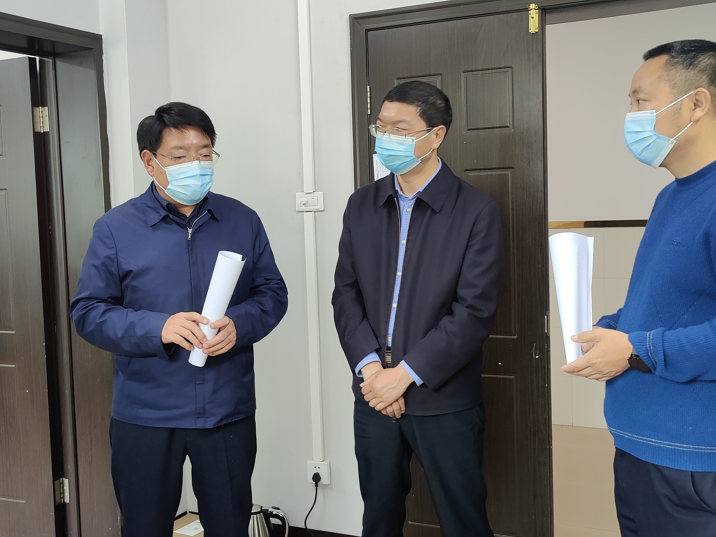 龚举海督导检查“五一”期间疫情防控落实情况