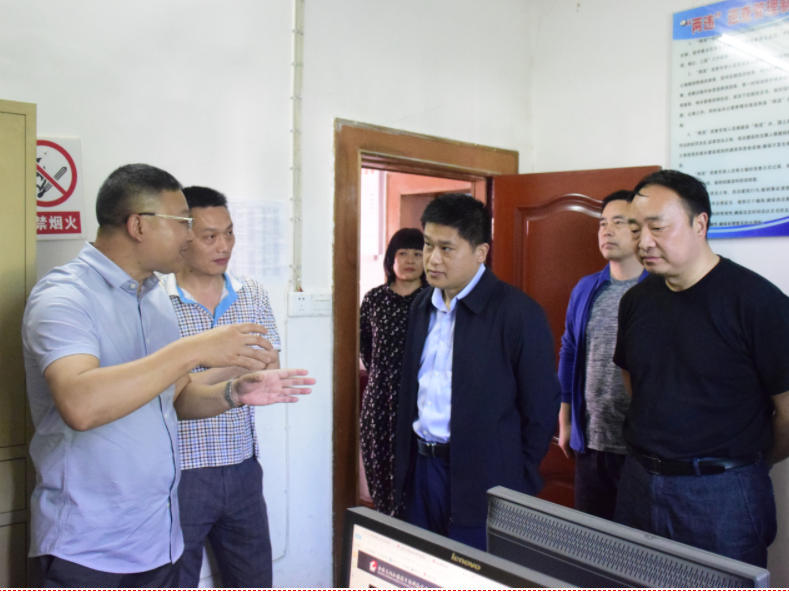 县领导督办“两违”治理工作