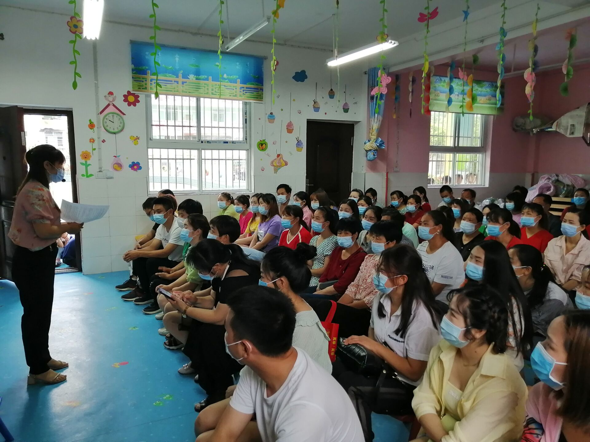  溢水中心幼兒園做好幼兒假期安全教育