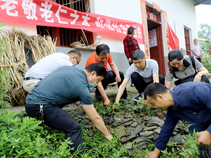 麻家渡鎮(zhèn)中心學校開展“我為群眾辦實事”志愿服務活動