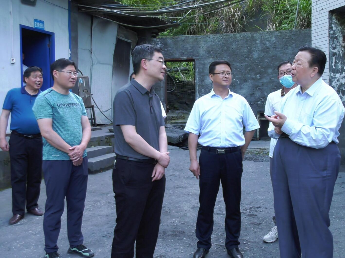 王生铁调研我县绿松石产业