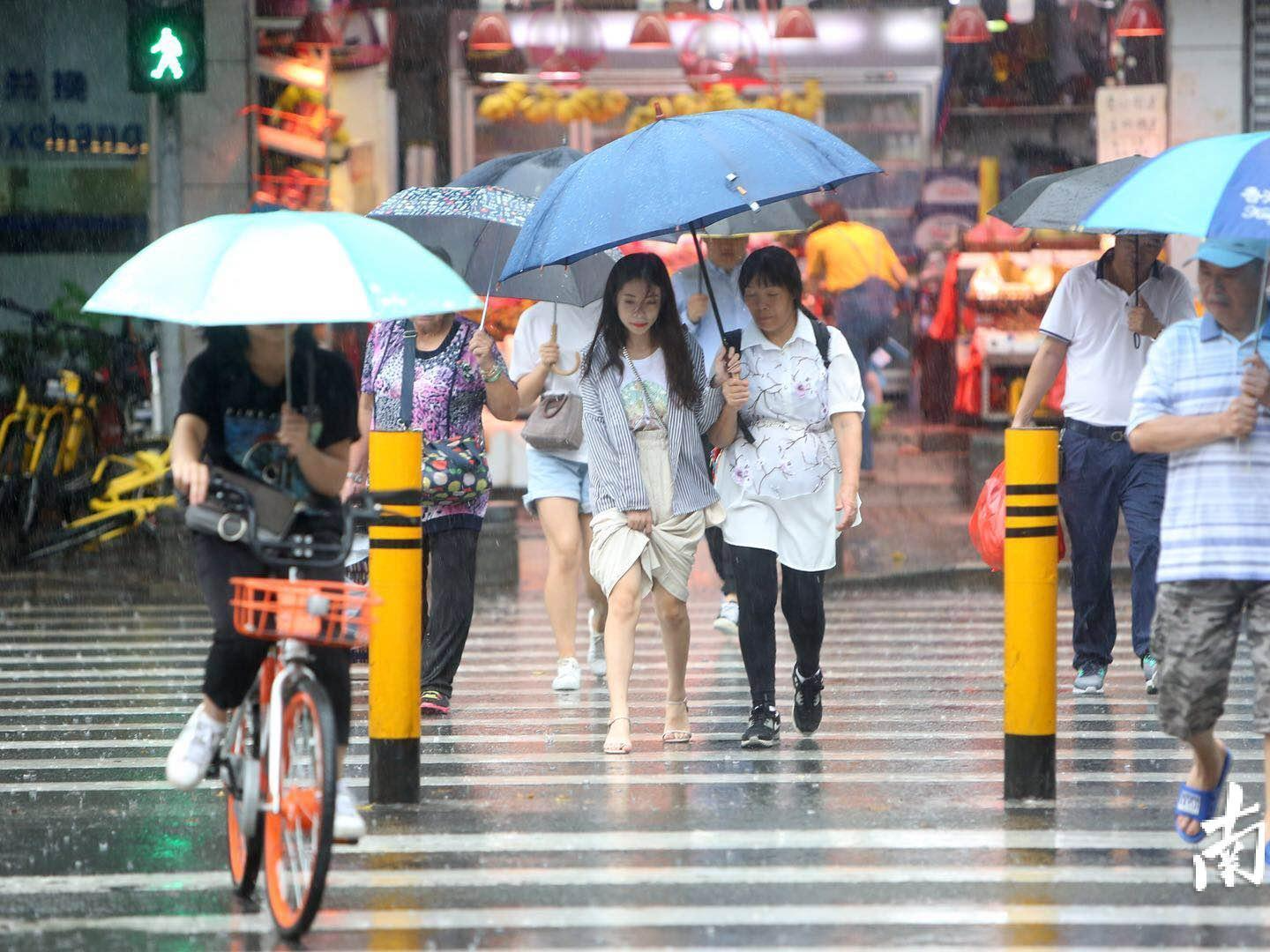 竹山暴雨橙色预警