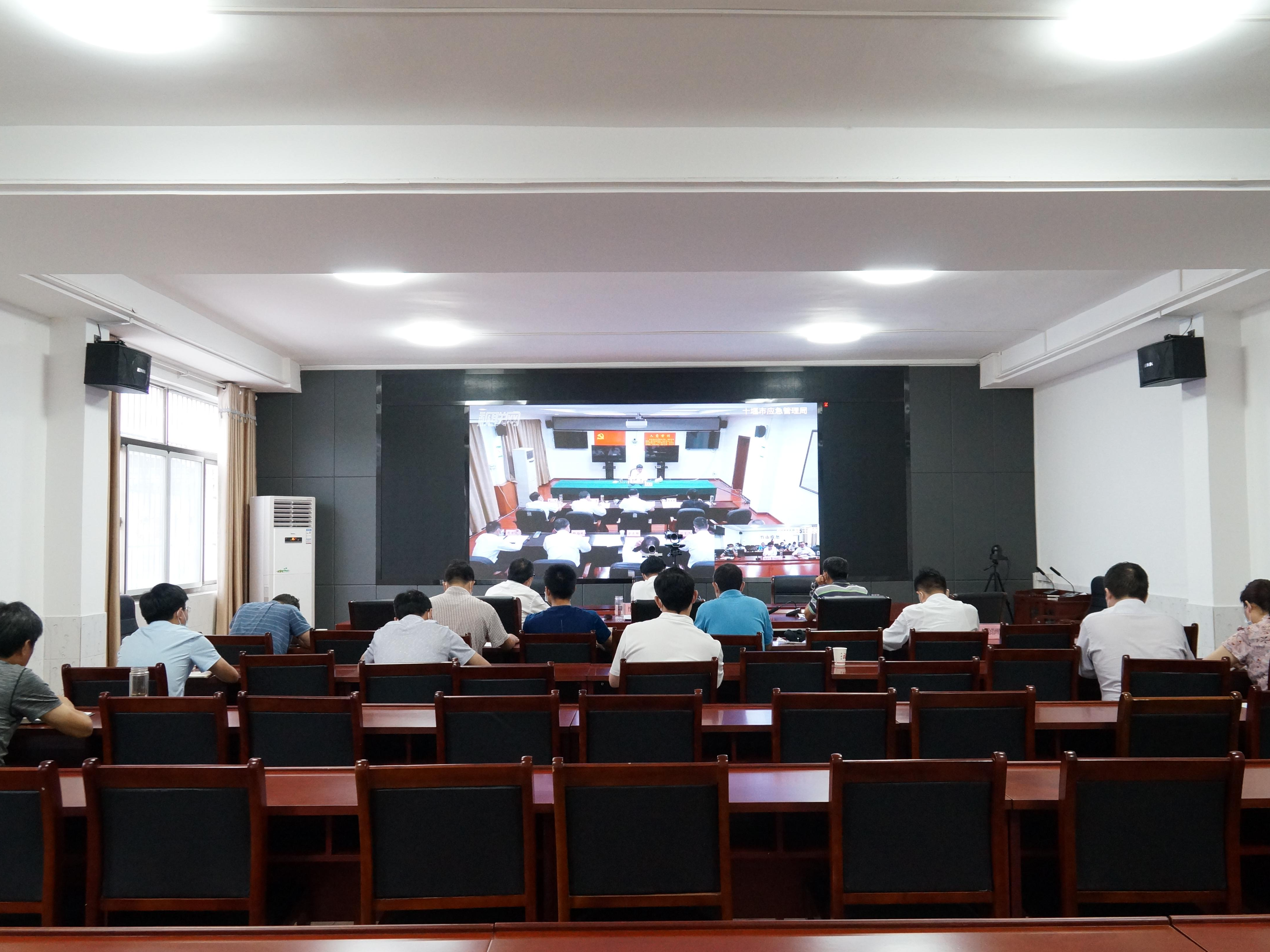 竹山坚持“三级响应、二级部署”防大汛