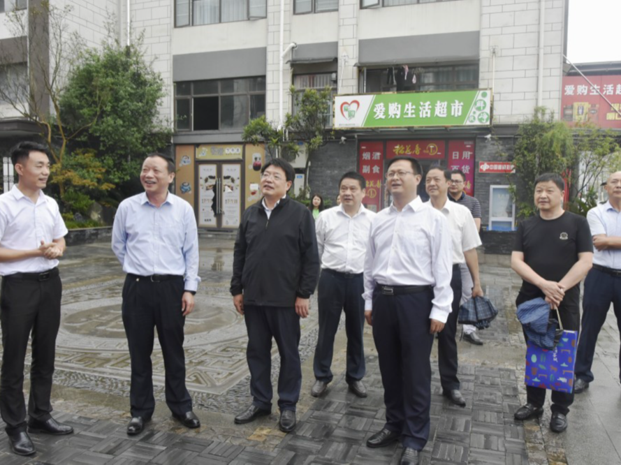 省农业农村厅来我县调研