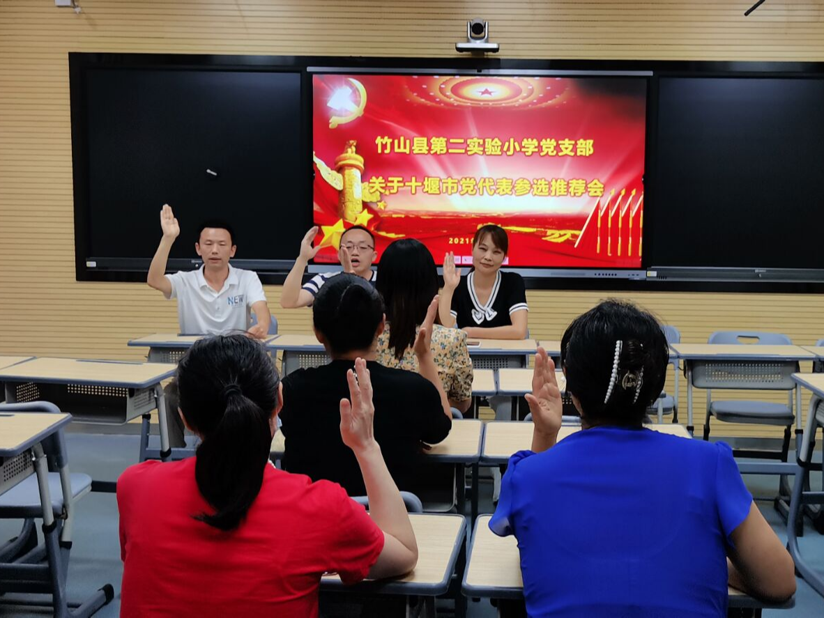 县第二实验小学认真做好党代表推选工作