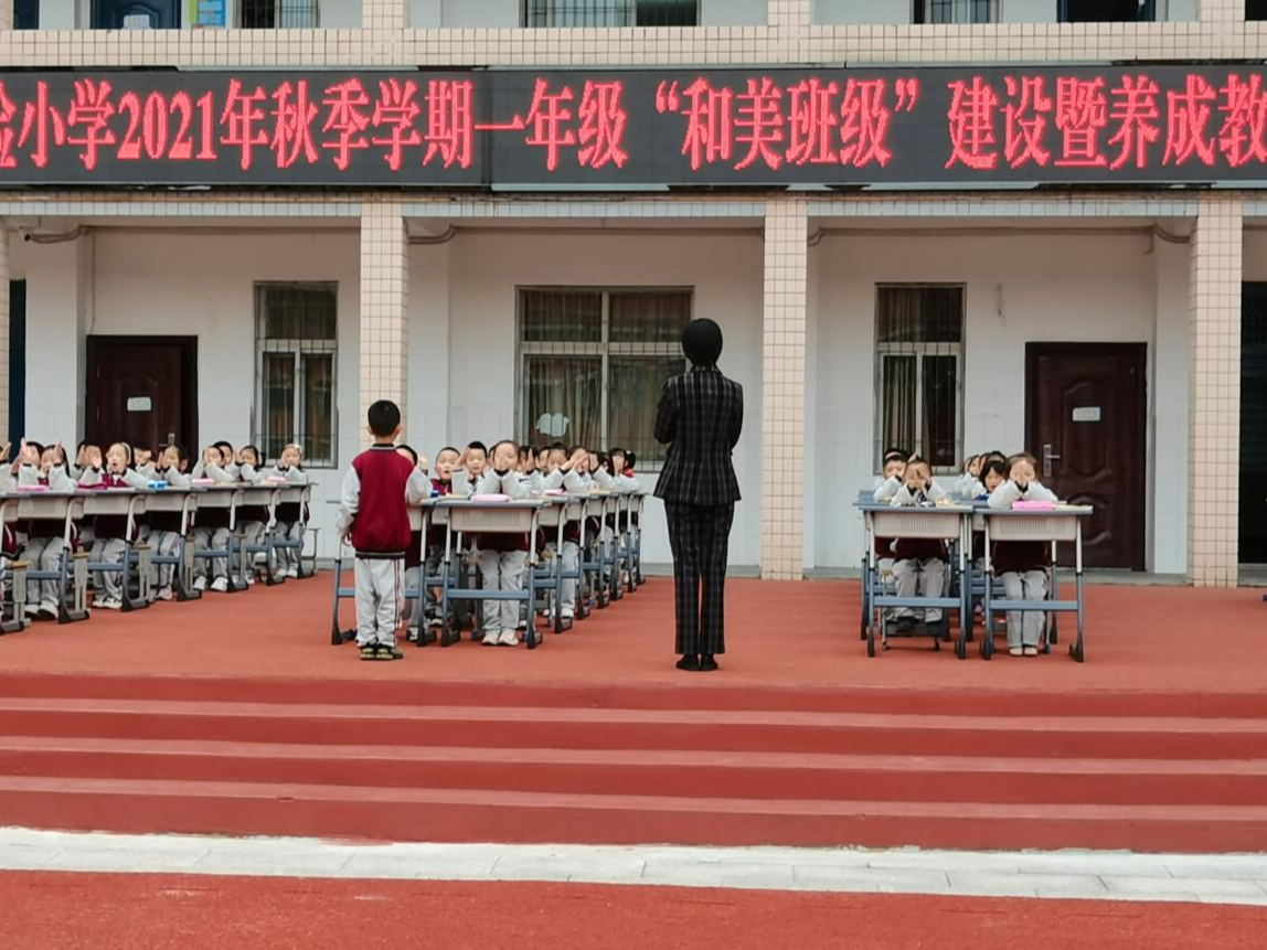 县第二实验小学：狠抓养成教育 筑牢发展之基