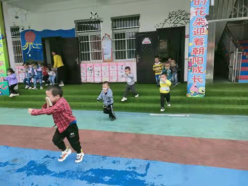 得胜镇中心幼儿园开展消防安全演练活动