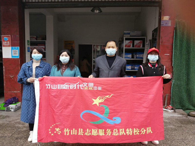 县特殊教育学校当好包保居民疫情防控安全守护神