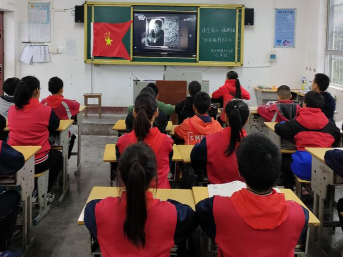 深河两道中心小学：开展“抗美援朝纪念日”主题教育活动