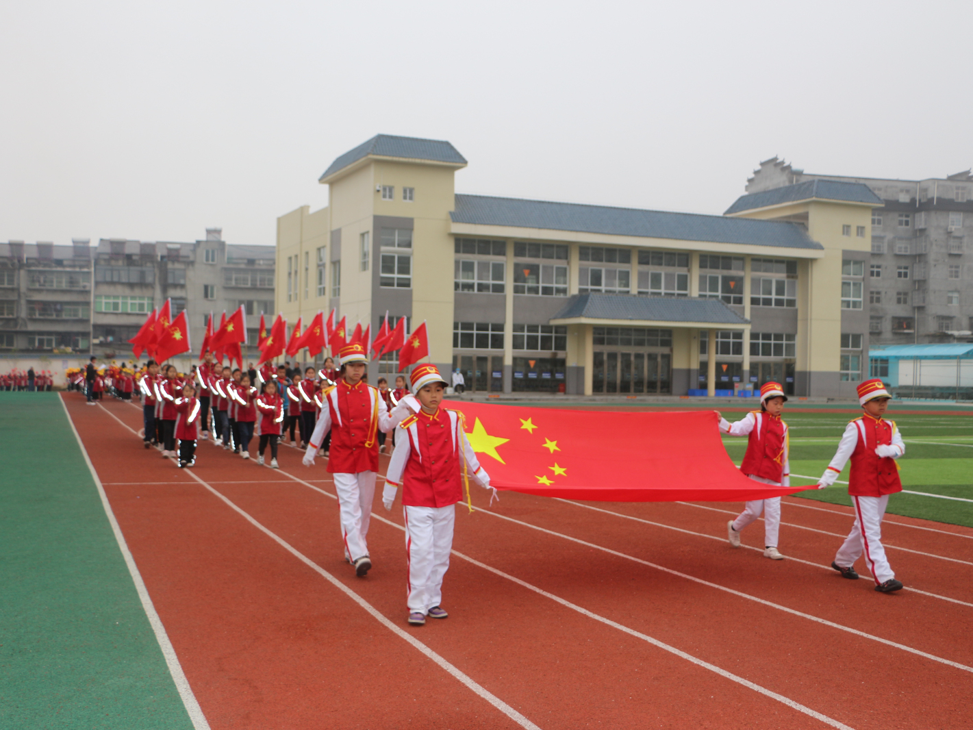  
溢水小学举行2021年冬季运动会