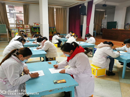 县实验幼儿园开展保育员技能大赛