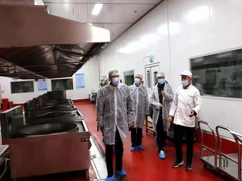 “五关”确保茂华中学师生舌尖上的安全