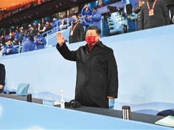 第二十四届冬季奥林匹克运动会在北京圆满闭幕