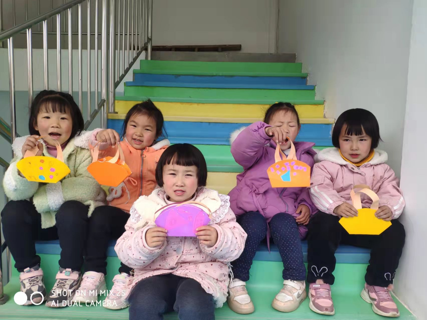 柳林乡中心幼儿园开展“三八”感恩教育活动