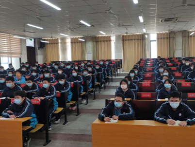 竹山一中：励志树目标 点燃学生奋发激情