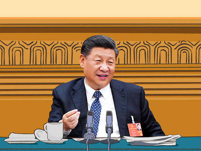 习近平两会家常话丨“我在电视上看到你了”