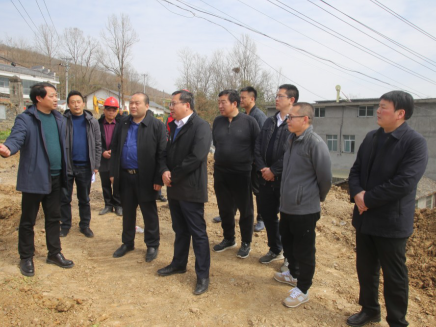 市政府督查组来我县督查小型病险水库除险加固项目