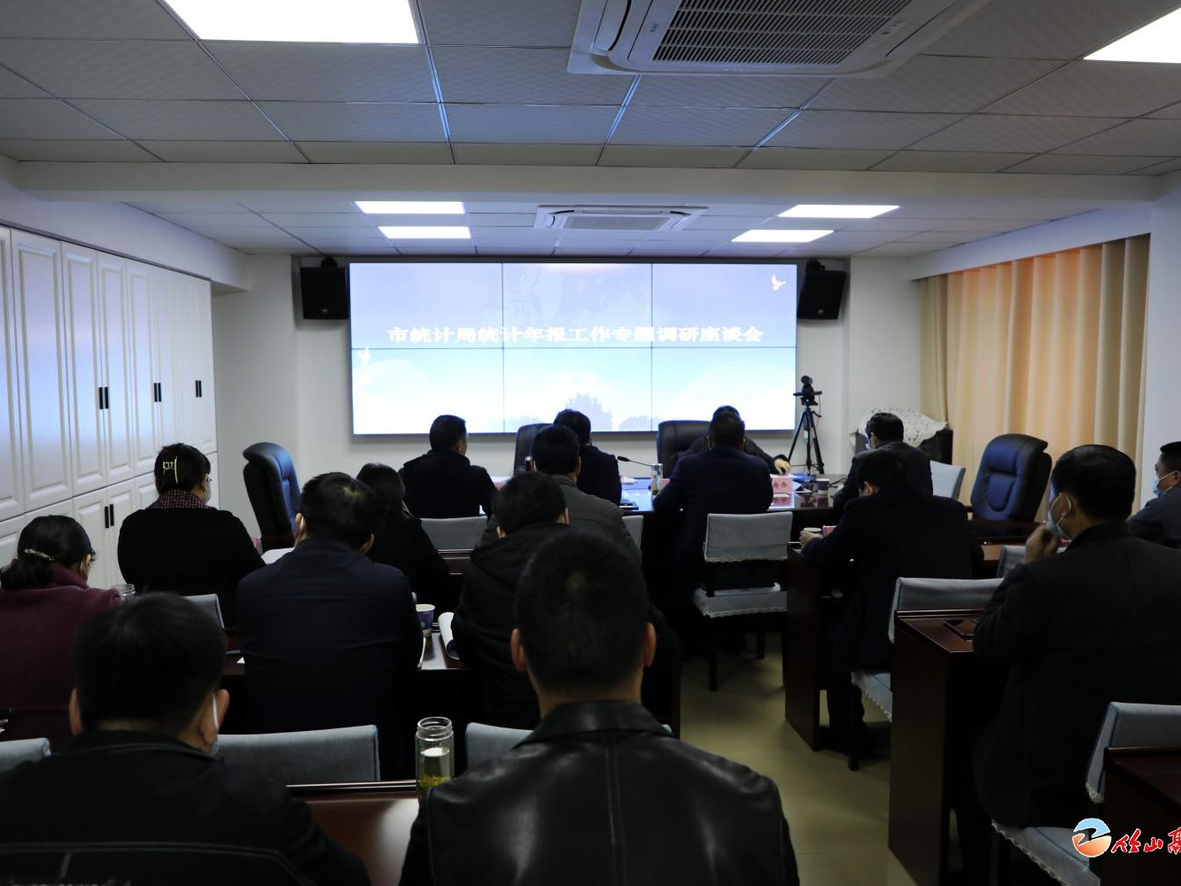 市统计局来我县调研统计工作