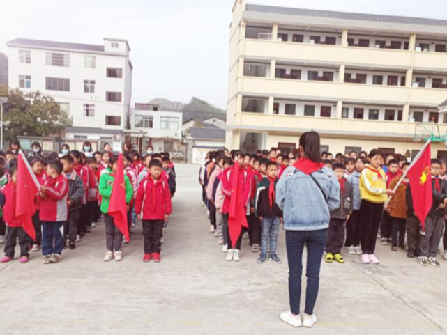 深河两道中心小学：开展清明节主题教育活动