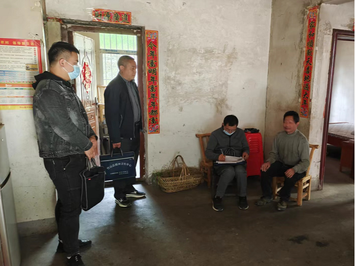 竹坪乡持续推进严重精神障碍患者筛查评估工作