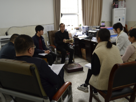 县教研室深入溢水中学开展教学视导工作