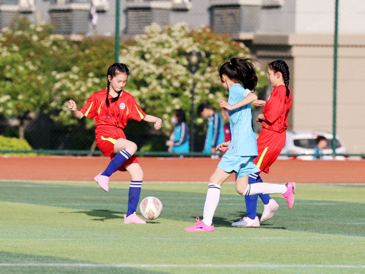 竹山县第五届中小学生校园足球赛开赛