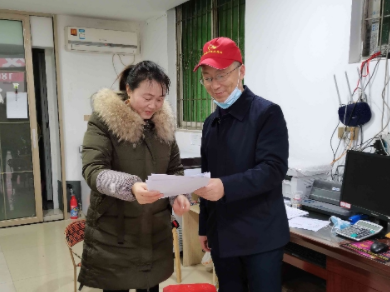县委编办深入千福小区开展移风易俗志愿服务活动