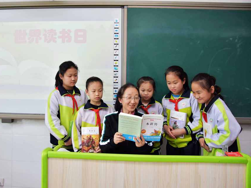 明清小学500余名学生参加“世界读书日”主题活动