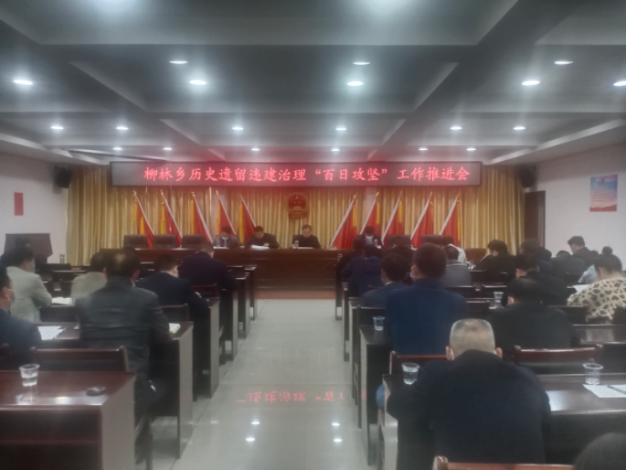 柳林乡：依法依规处置违建  “百日攻坚”清零存量