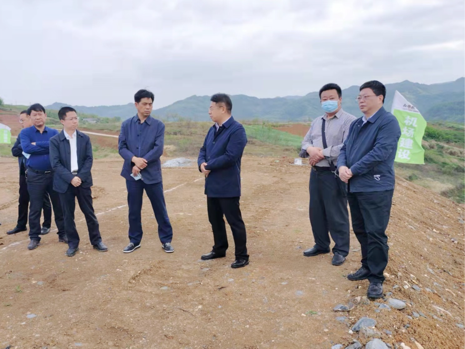 县领导督导重点项目建设及安全生产工作