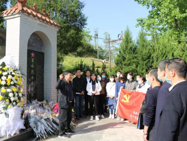 县农业农村局开展红色主题教育党日活动