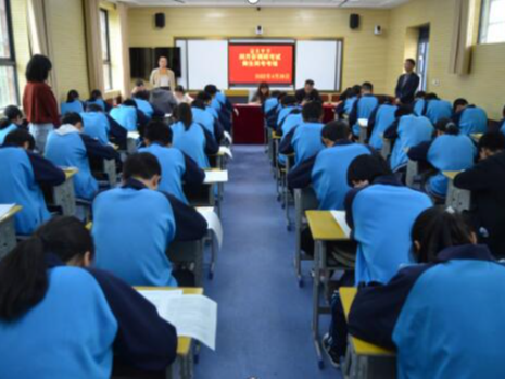 溢水中学：师生同考 以考促研