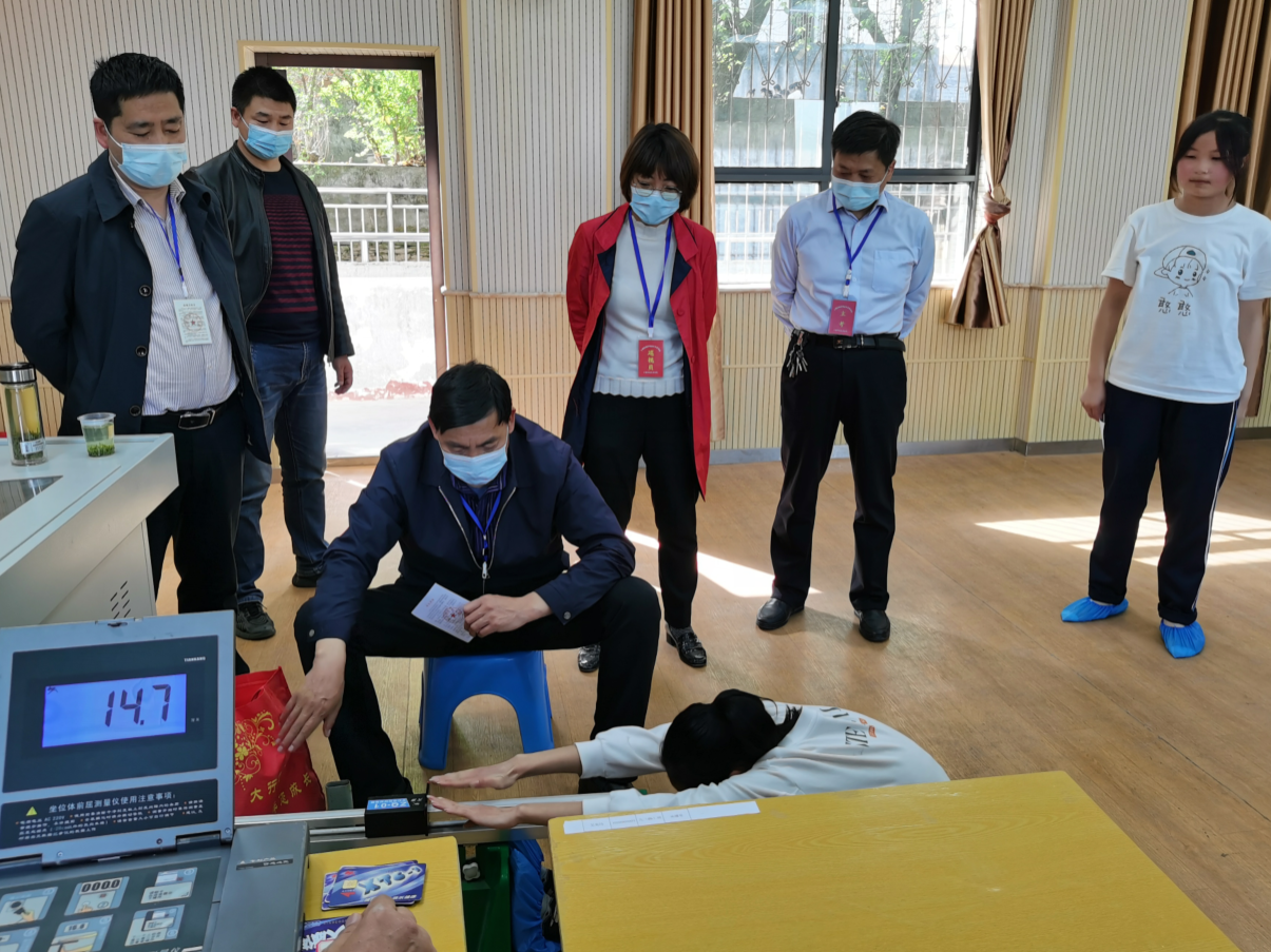 我县2022年体育中考有序进行