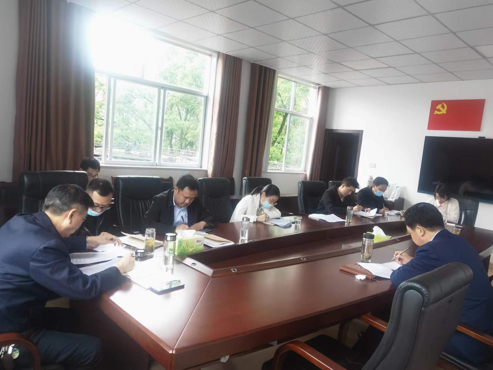 县委统战部开展岗位大练兵暨统战知识测试活动