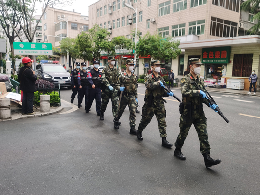 竹山公安圆满完成五一假期安保维稳任务